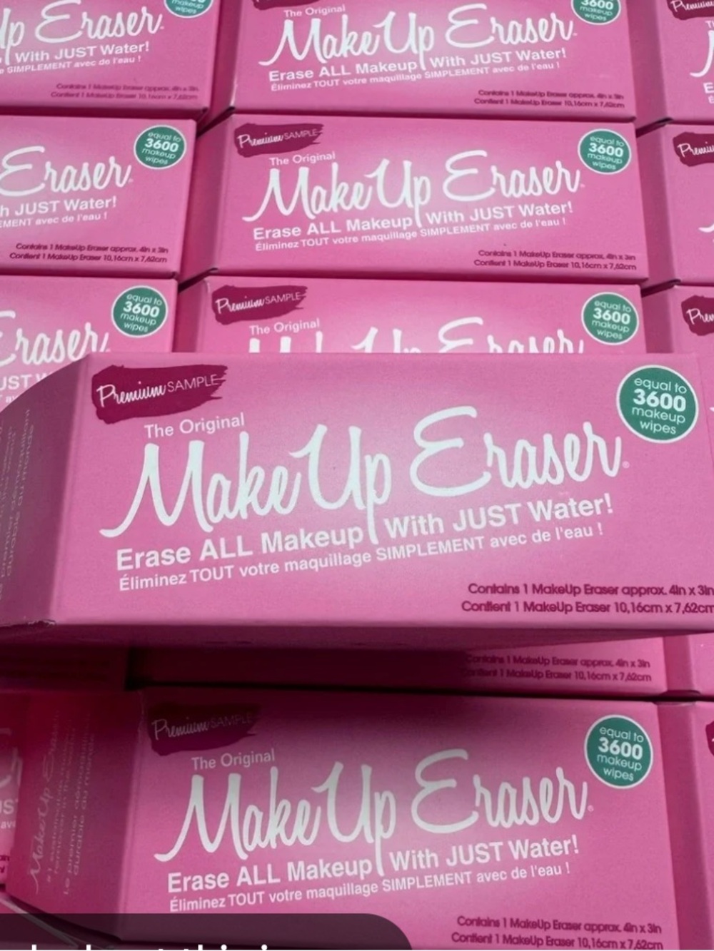 MakeUp Eraser Original Makeup Remover Cloth - Pink NEW IN BOX
